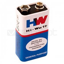 9V HW Battery - Set of 5 9V HW Battery - Set of 5
