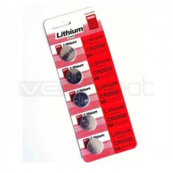 CR2032 Single Coincell Battery - 5 Pieces CR2032 Single Coincell Battery - 5 Pieces