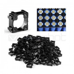 Cylindrical Single Battery Holder for 18650 Lithium Ion Cell - 6 Pieces Cylindrical Single Battery Holder for 18650 Lithium Ion Cell - 6 Pieces