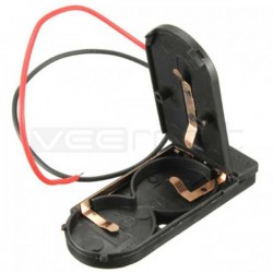 CR2025/CR2032 Dual Coincell Battery Holder with Switch and Wire
