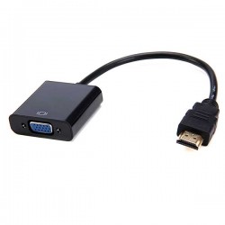 HDMI Male to VGA Female Adapter HDMI Male to VGA Female Adapter