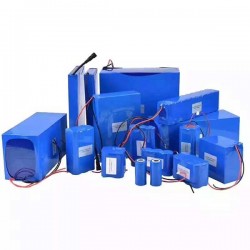 Battery PVC Heat Shrink for Lithium Battery Insulation - Blue - 80mm - 10"