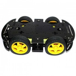 4WD - Four Wheel Drive Multi Utility Robot Chassis