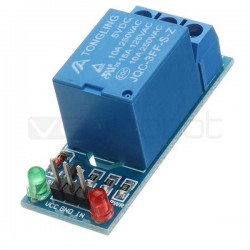 Relay Module - One Channel with low level trigger - No Optocoupler Relay Module - One Channel with low level trigger - No Optocoupler
