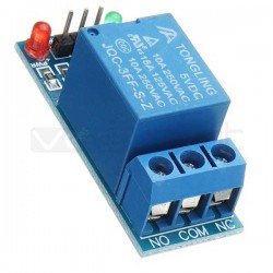 Relay Module - One Channel with low level trigger - No Optocoupler Relay Module - One Channel with low level trigger - No Optocoupler