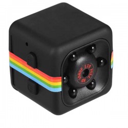 Cube HD 1080p Action Camera with Night Vision - Black Cube HD 1080p Action Camera with Night Vision - Black